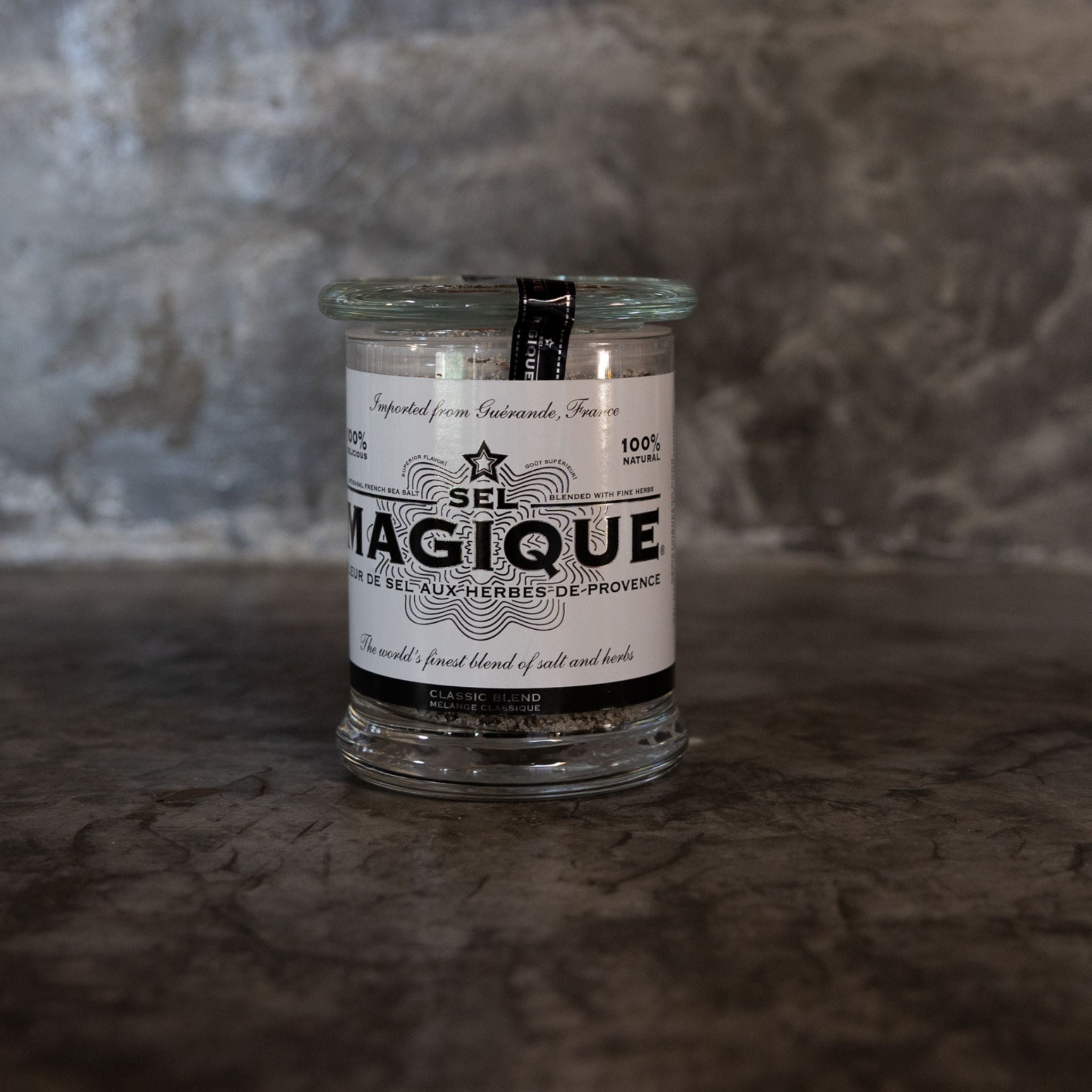 Sel Magique Classic Blend – Handcrafted Culinary Salt (Medium Jar, 6 oz / 170g)