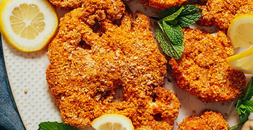 CASHEW-CRUSTED CAULIFLOWER