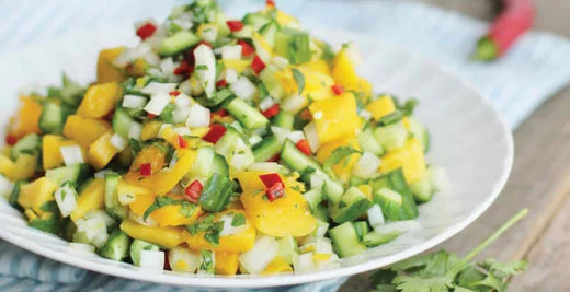 CUCUMBER MANGO SALSA