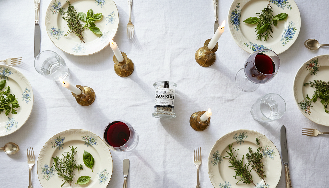 How to Set a French Dinner Table