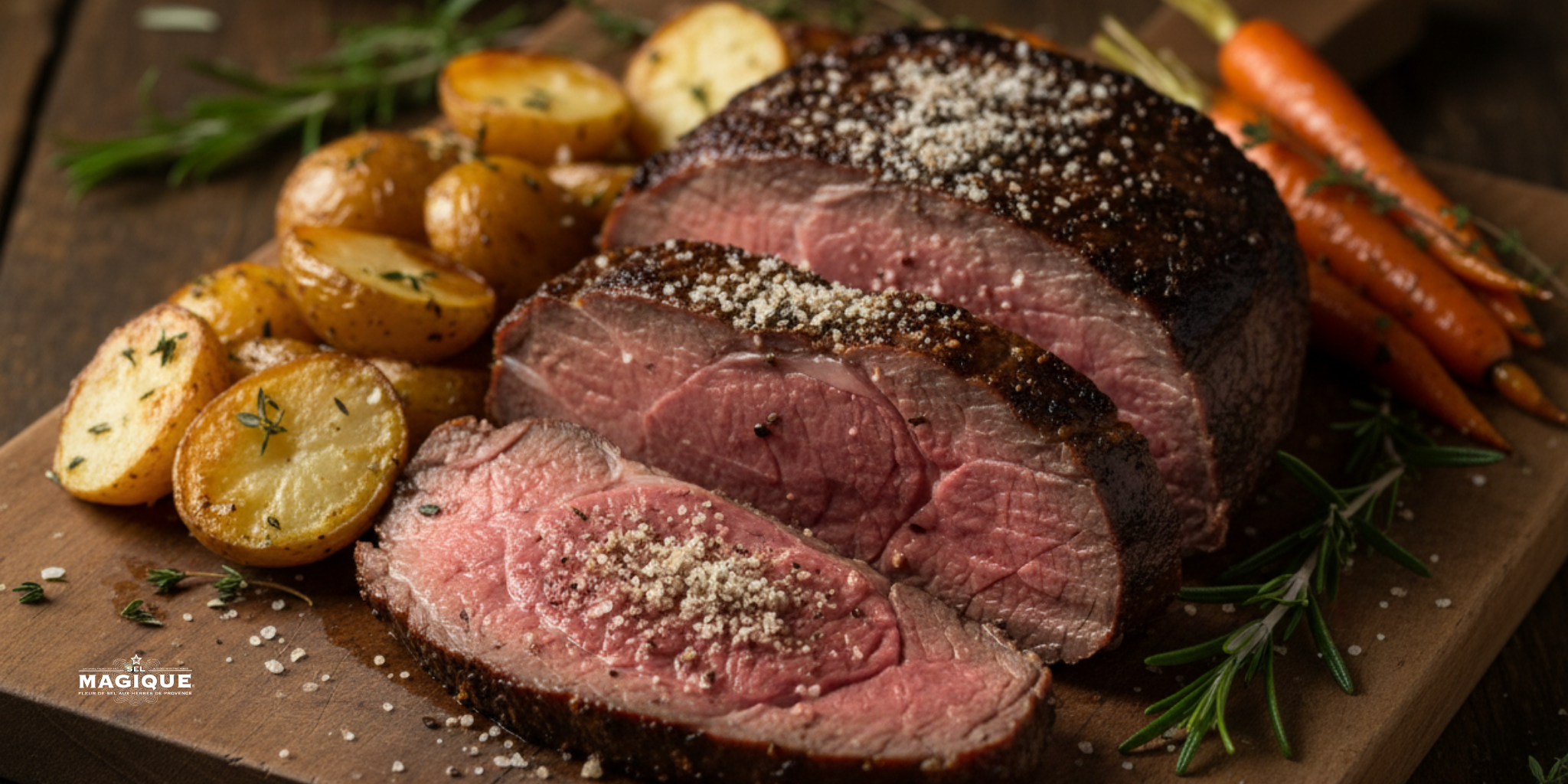 Classic Roast Beef with Sel Magique Classic Blend