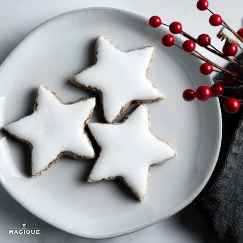 CINNAMON ALMOND STAR COOKIES