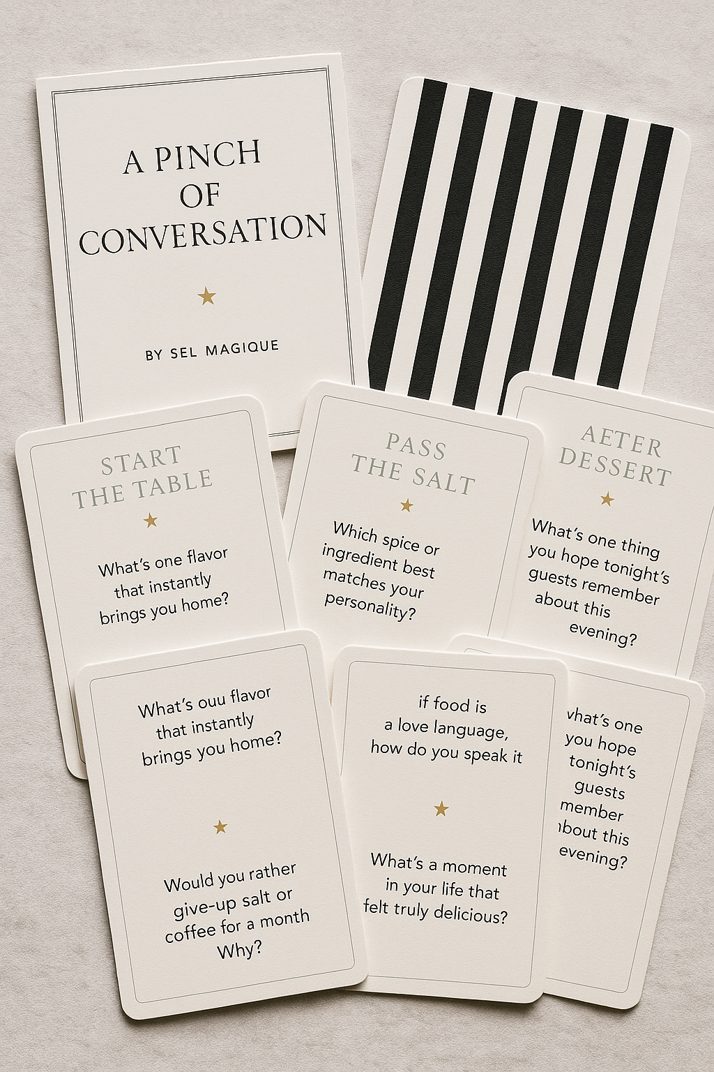 A Pinch of Conversation