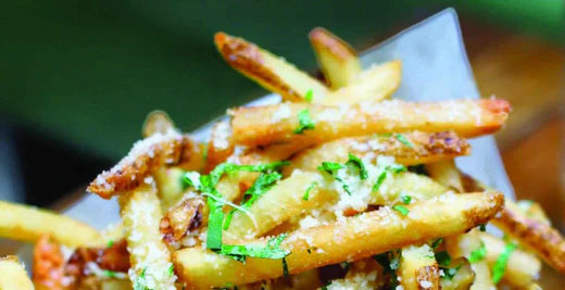 BAKED PARMESAN TRUFFLE FRIES